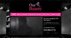 Desktop Screenshot of ourbeautybykelly.com